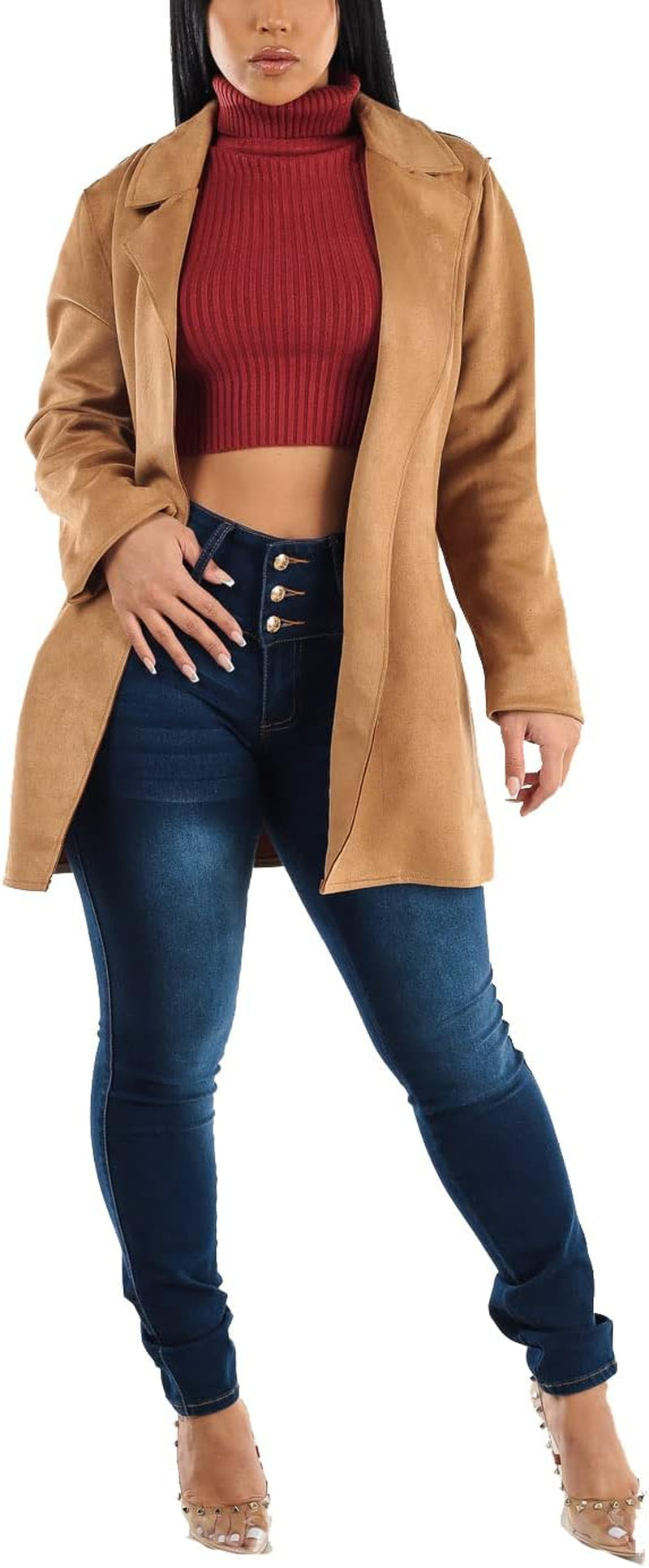 Butt Lifting Skinny Jeans for Women - High Waisted Levanta Cola Push up Jeans