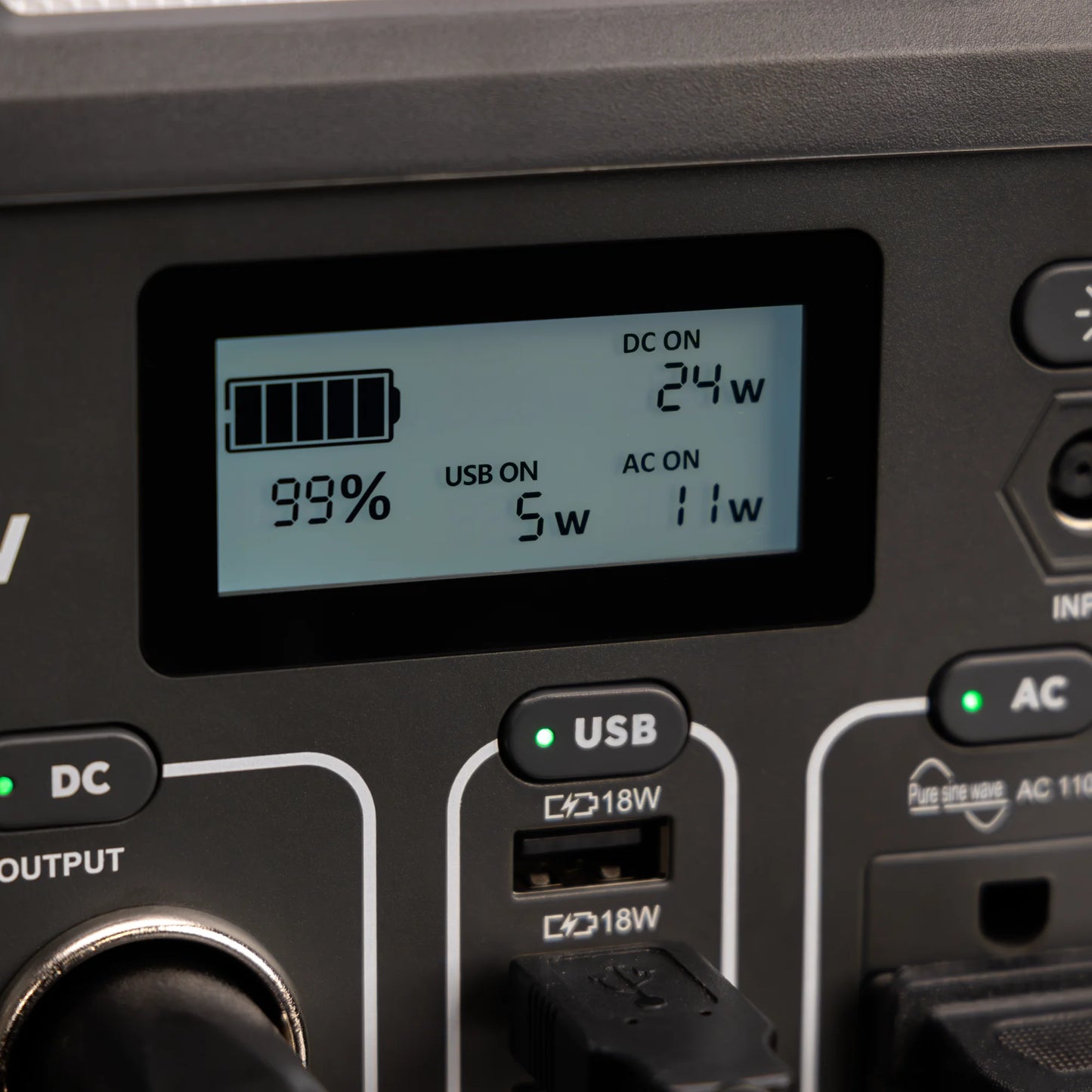 330W Portable Power Station 288Wh Solar Generator for Camping & Emergency Use