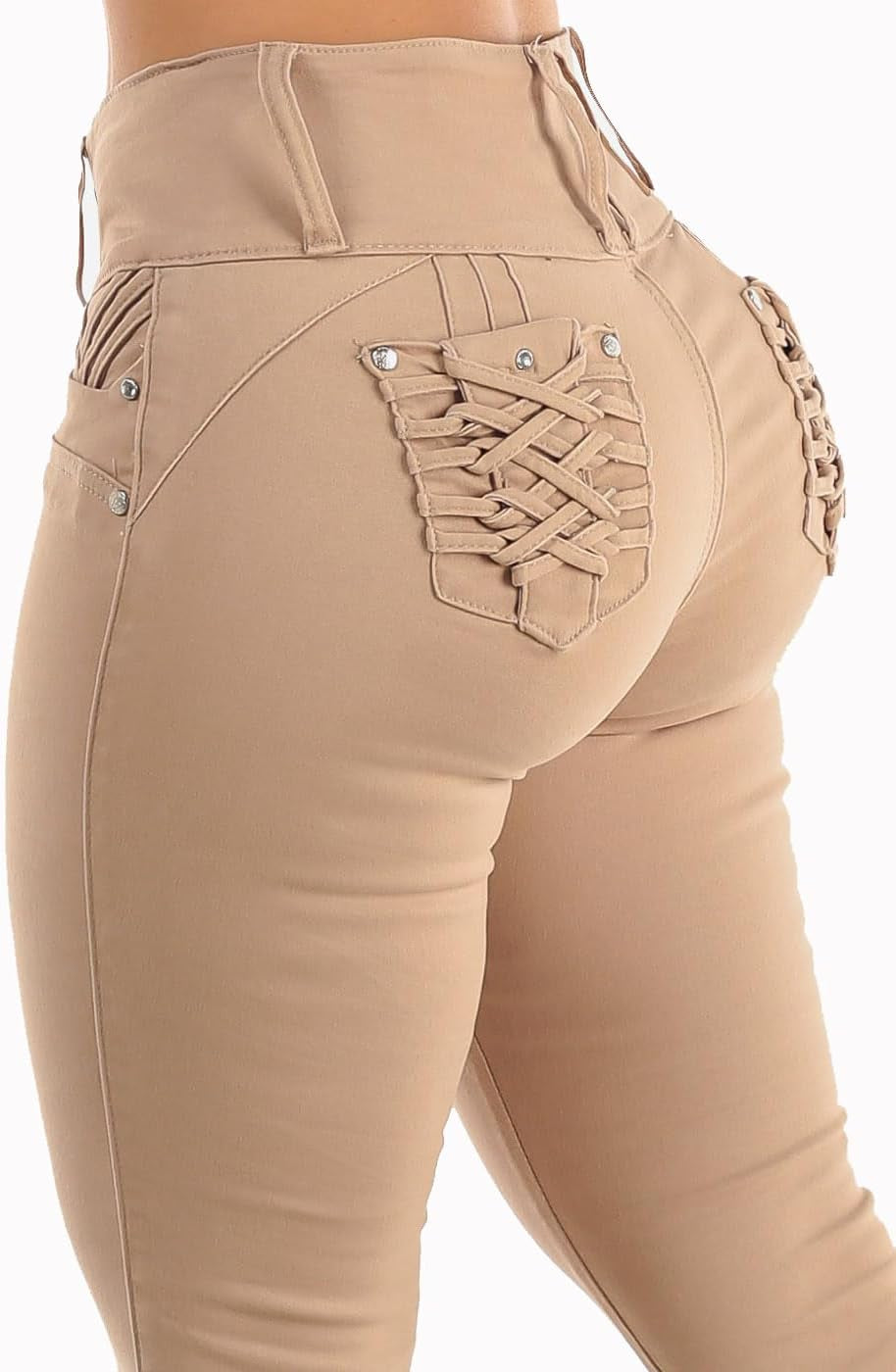 Butt Lifting Jeans for Women - High Waisted Skinny Levanta Cola Stretch Jeans