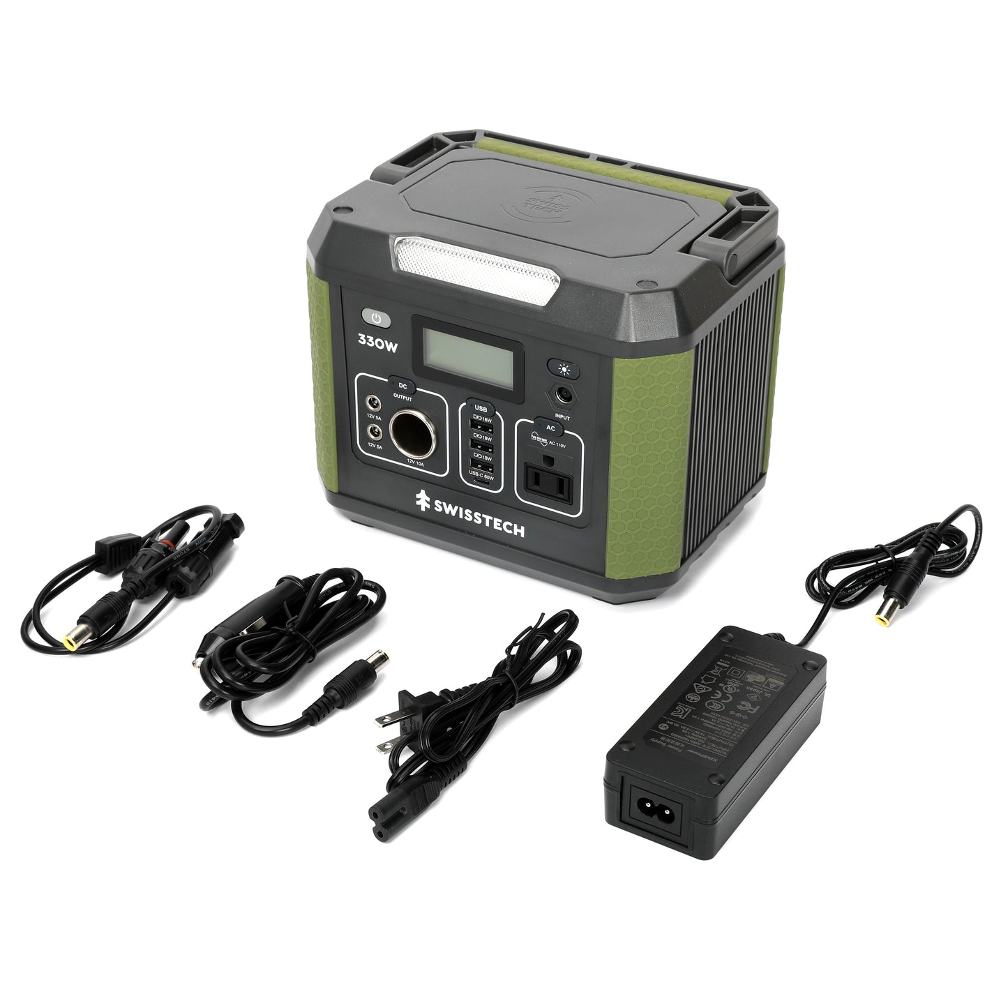 330W Portable Power Station 288Wh Solar Generator for Camping & Emergency Use