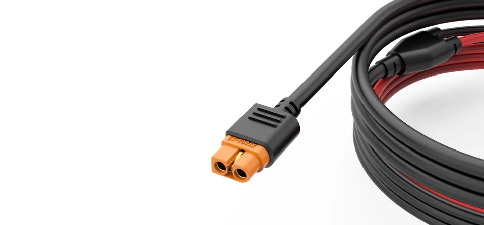 EcoFlow Solar Charge Cable Solar Connector to XT60i Adapter Connector (2.5M/8Ft)
