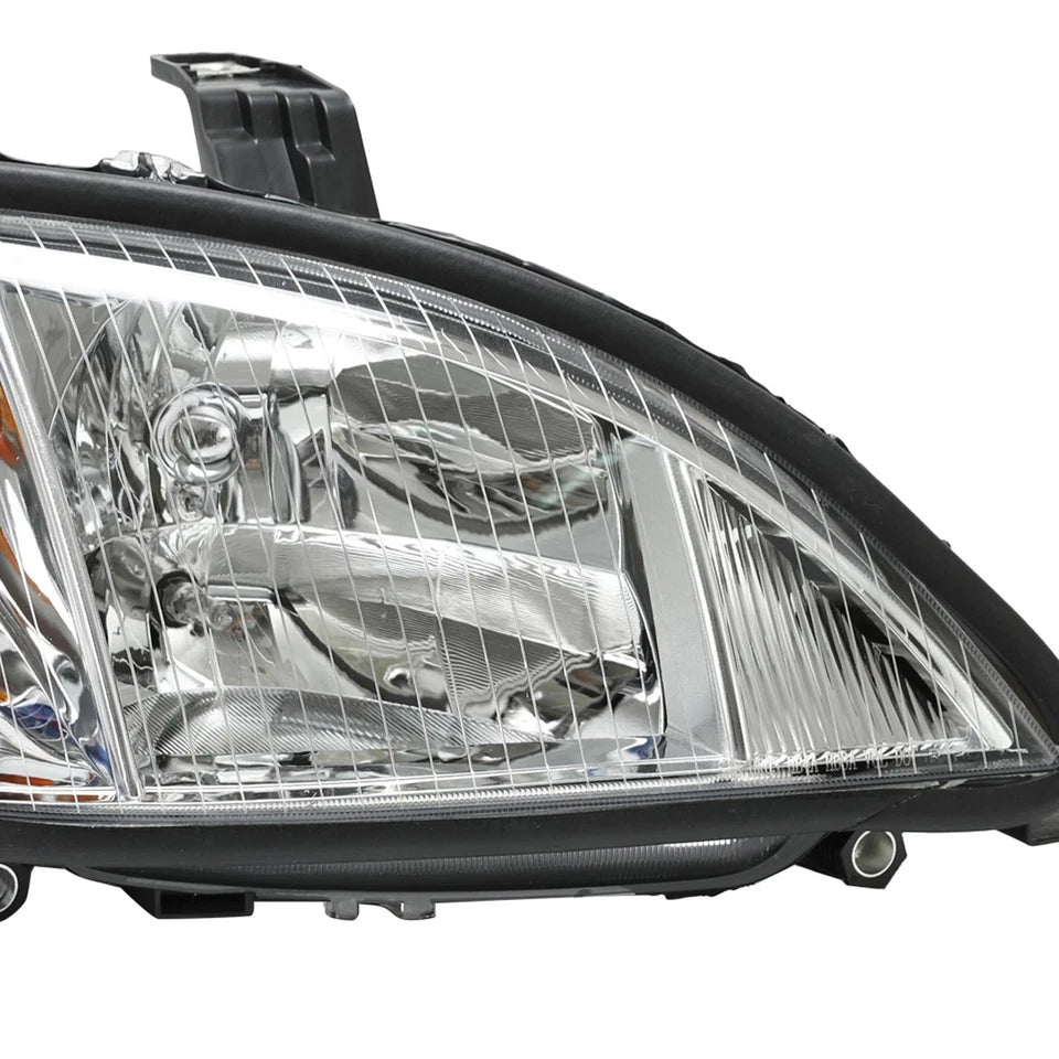 For Freightliner Columbia 2004-17 Chrome Headlights Driver&Passenger W/ Bulb