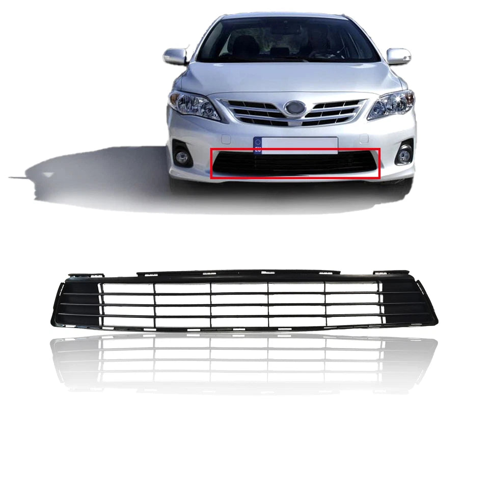 For 2011 2012 2013 Toyota Corolla Front Upper & Lower Bumper Grille Assembly Set