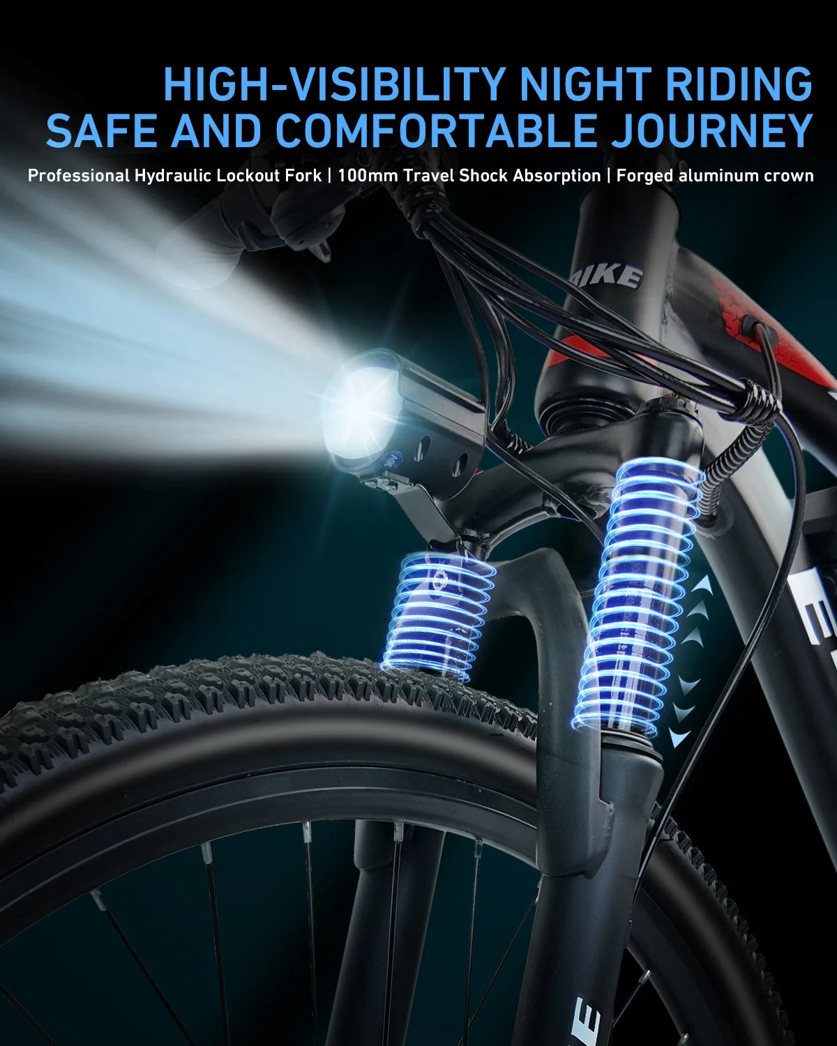 Electric Bike for Adults 750W Peak Motor, 25 Mph Ebike, 26" Tire Electric Bicycles with Max 15° Uphill, 36V 12Ah Battery, 45 Miles PAS Range, E Bikes for Adults and Teens, E-Mountain Bike, UL 2849