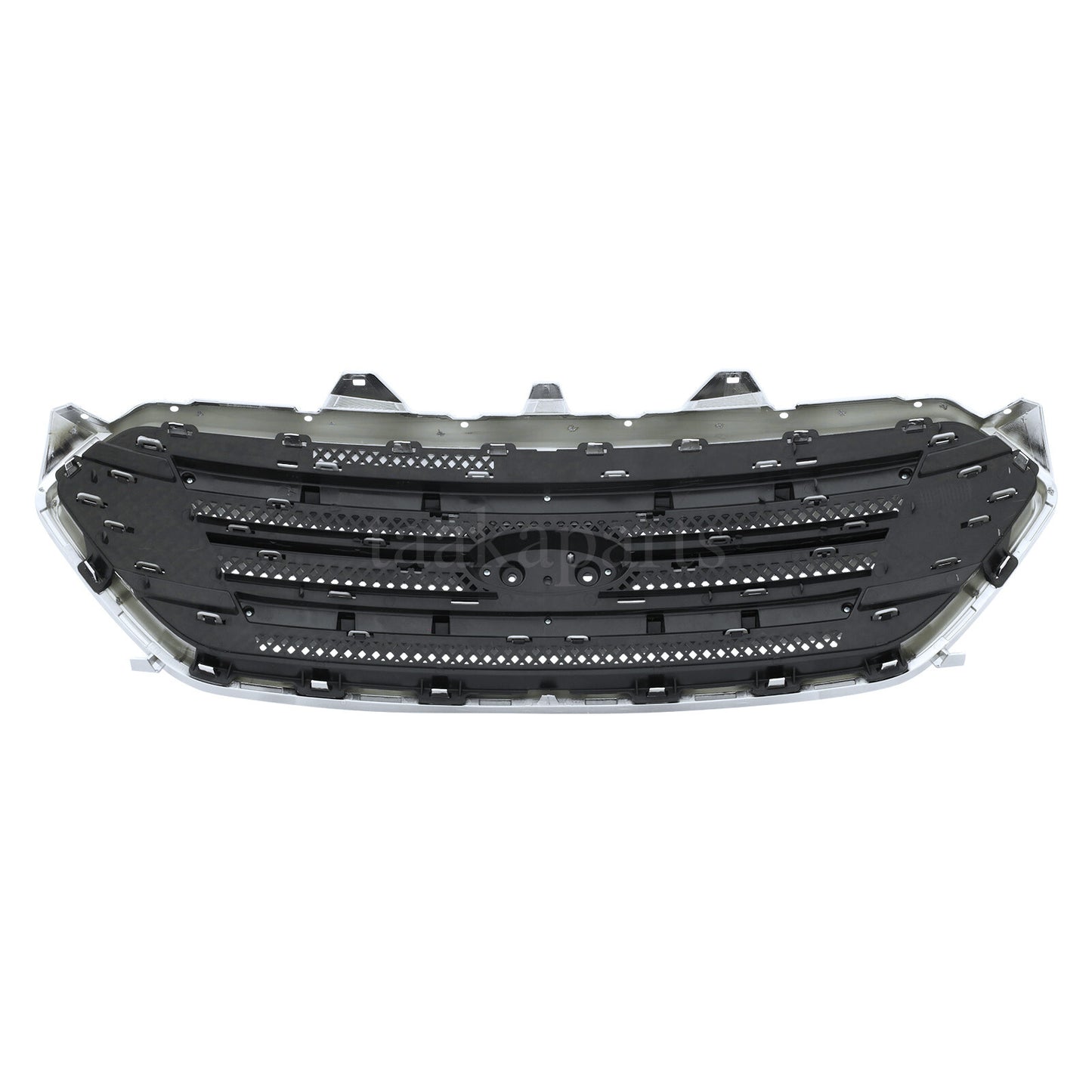 New Front Bumper Cover Primed Upper Lower Grille Kit for 2013 -2019 Ford Taurus
