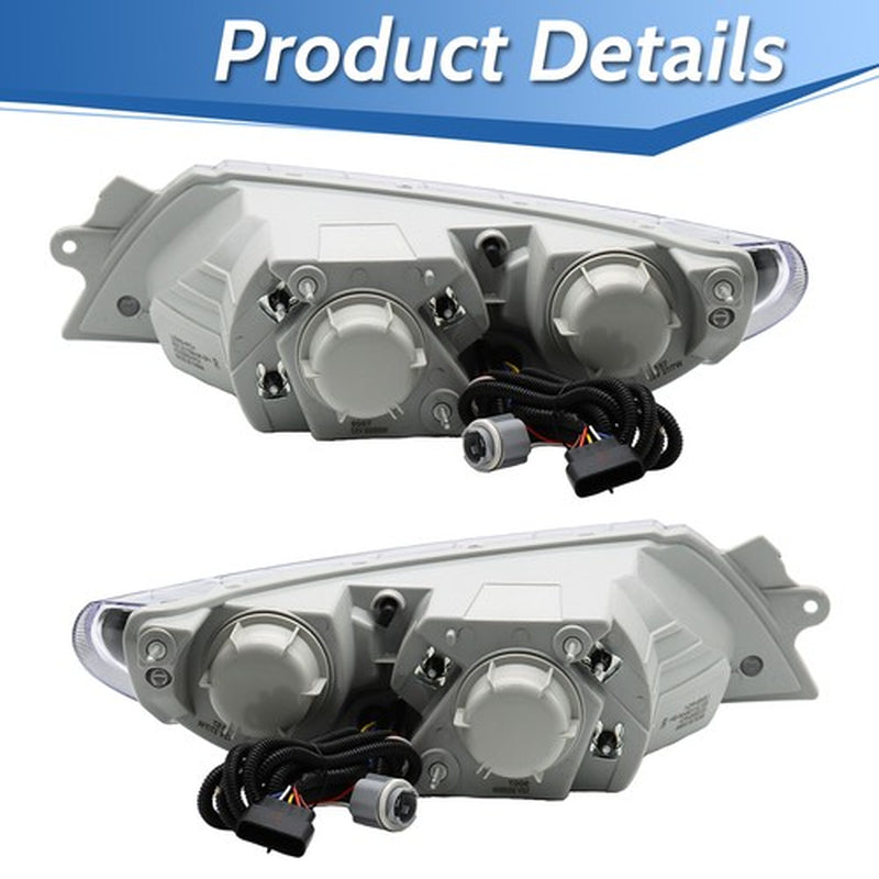 Halogen Headlight Assembly for 2002-2016 International 4300 4200 Right Left Side