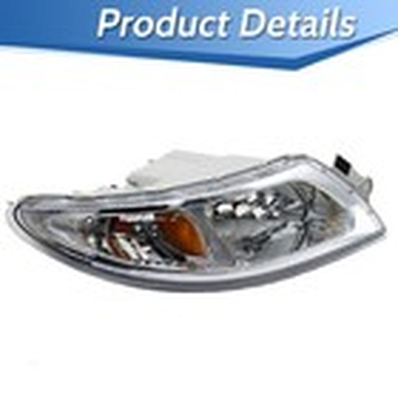 Halogen Headlight Assembly for 2002-2016 International 4300 4200 Right Left Side