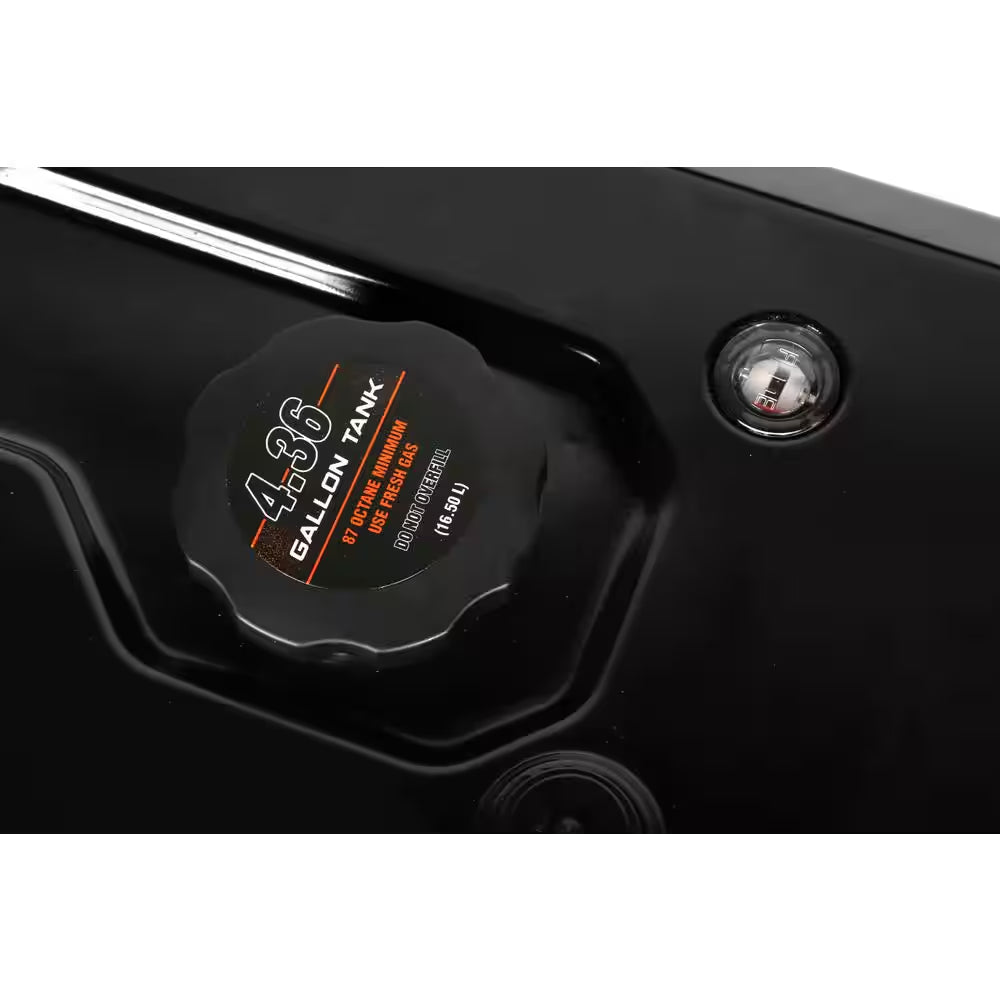 5,600-Watt Portable Gasoline Generator with Wheel Kit, Electric Start, 224Cc, Transfer-Switch, Rv-Ready, and CO Watchdog