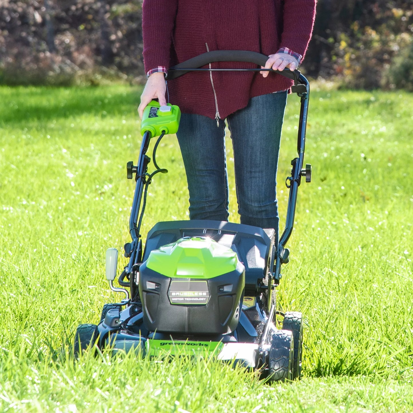 40V 20" Brushless Push Lawn Mower with 4.0 Ah Battery & Quick Charger 2516302VT