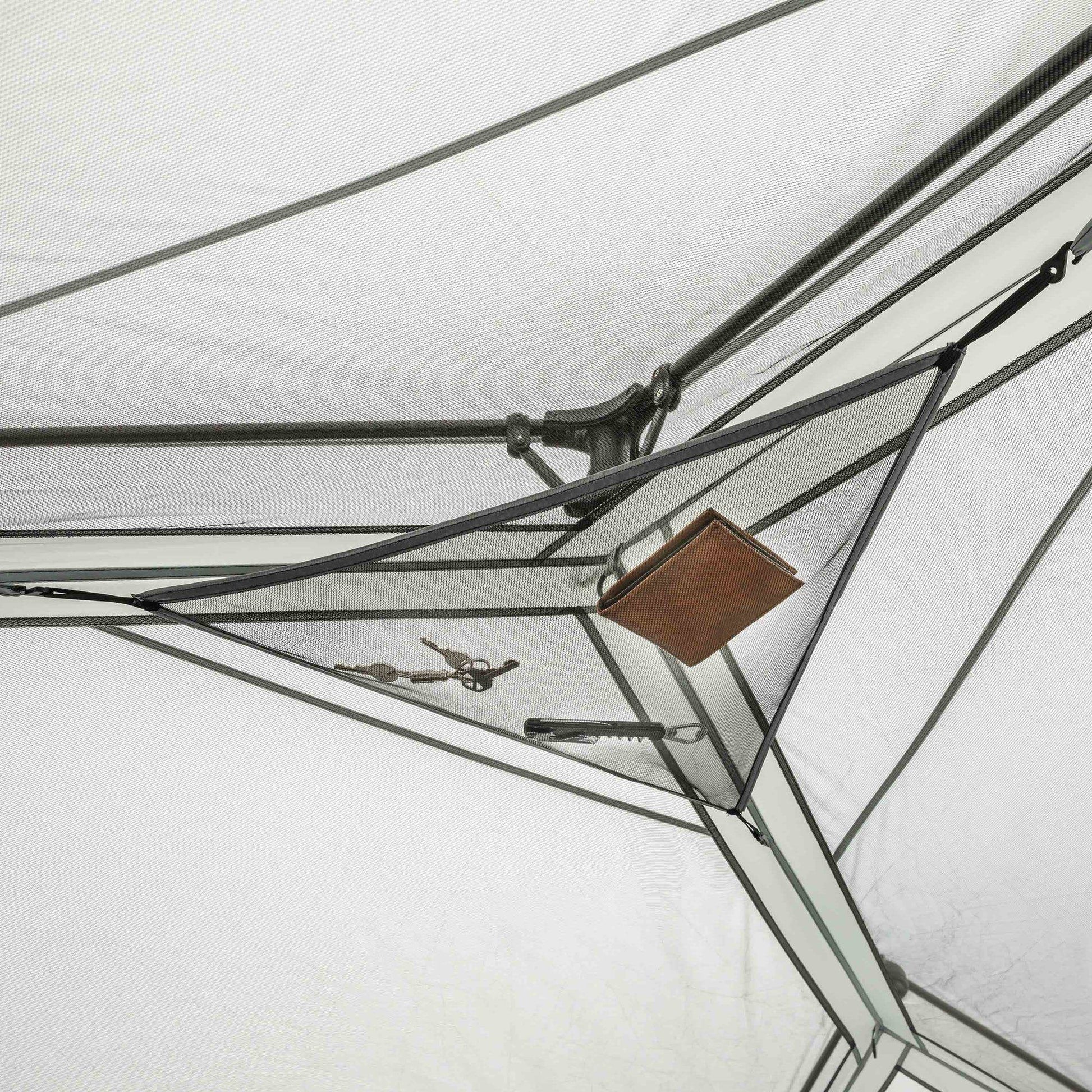 17' X 15' Person Instant Hexagon Cabin Tent, Sleeps 11