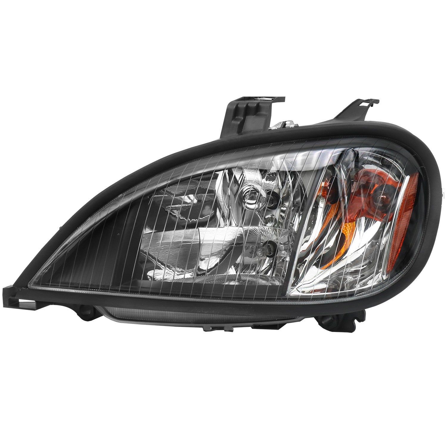 Pair Headlight Assemblies for Freightliner Columbia 2004-2017 W/ Bulb Headlamps