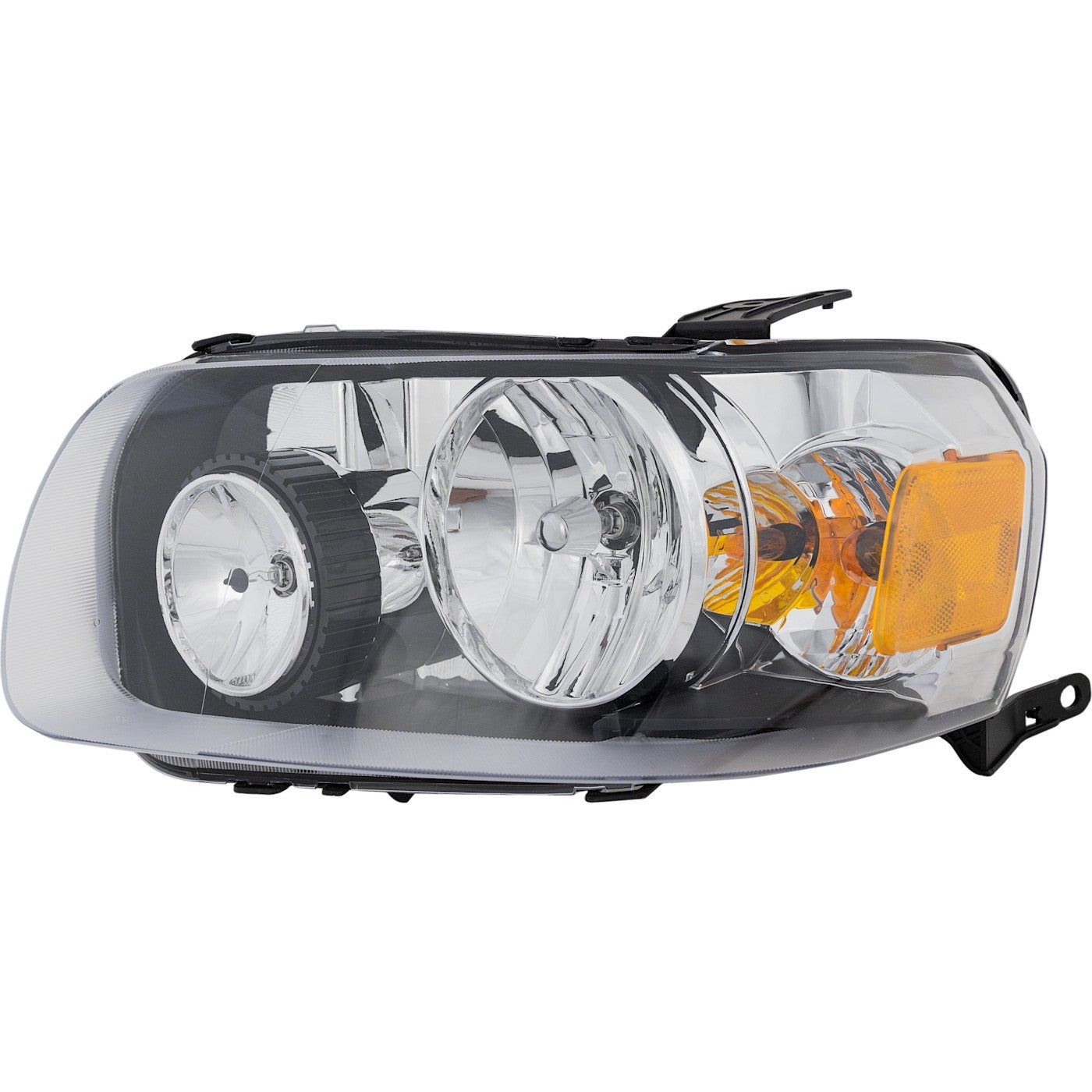 Driver and Passenger Side Headlights for Ford Escape 2005-2007 Halogen W/ Bulb/S