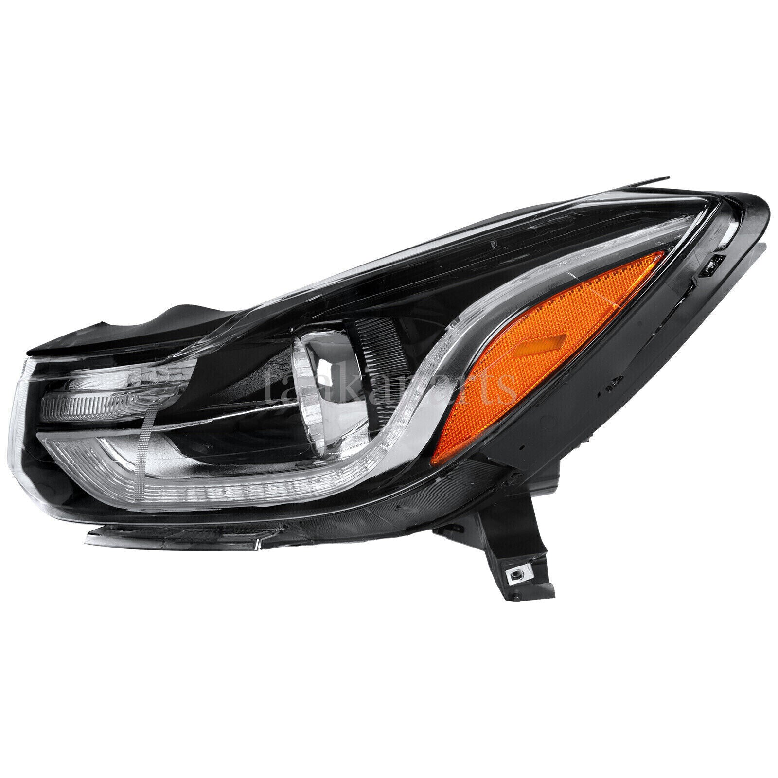 Headlights Headlamps Projector W/ LED DRL for 2017-2022 Chevy Trax Left & Right
