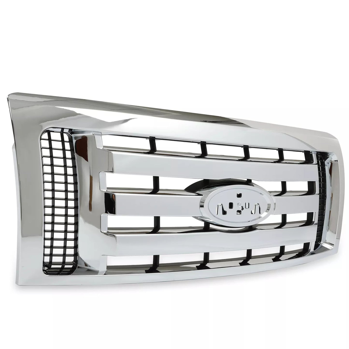 For 2009-2012 13 14 Ford F-150 F150 XLT Grille Grill Front Upper Bumper Chrome