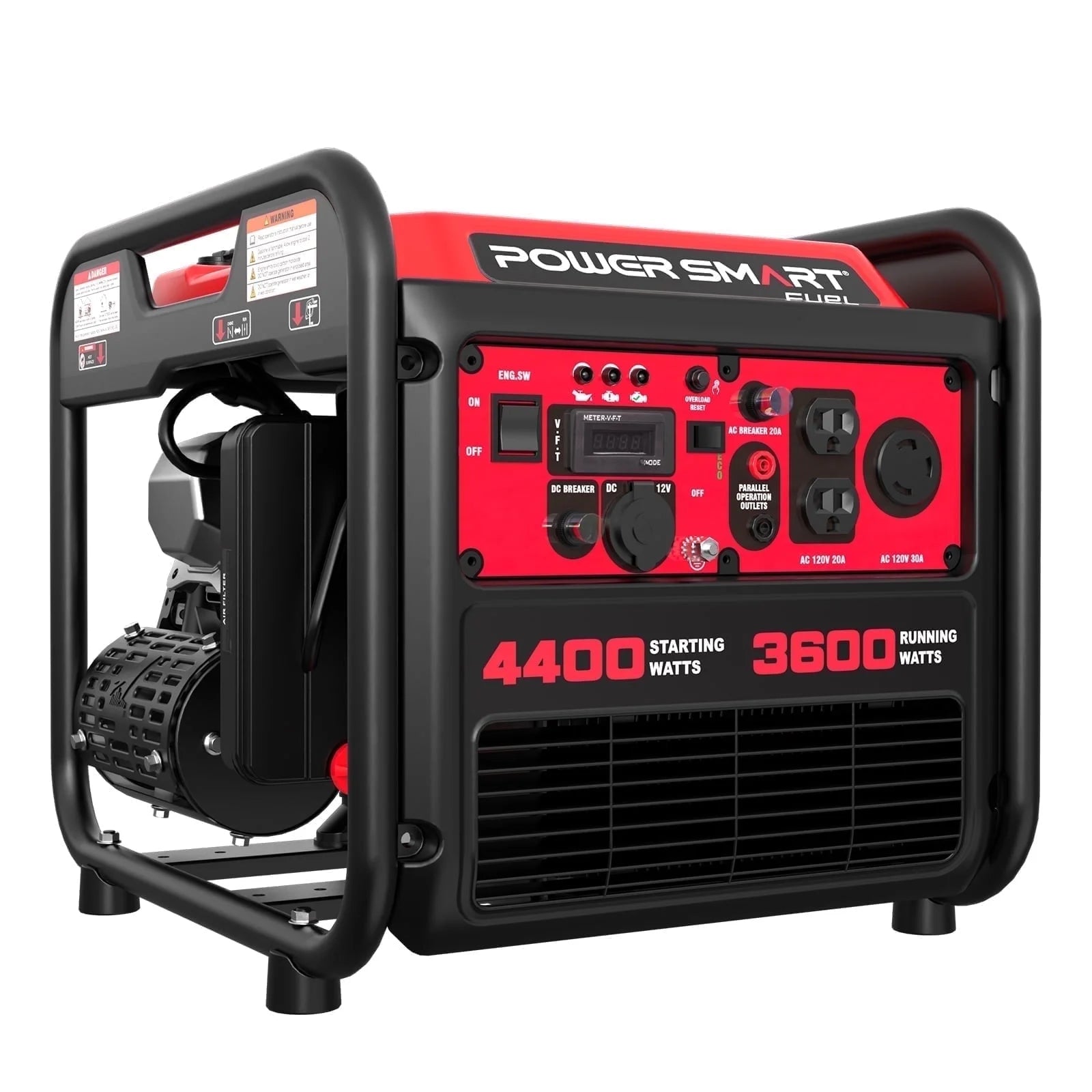 4400-Watt Powered for Outdoor and Home Use, EPA Compliant Gas Portable Inverter Generator