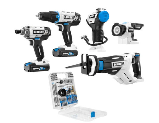 20-Volt 5-Tool Kit with 70-Piece Accessory Set