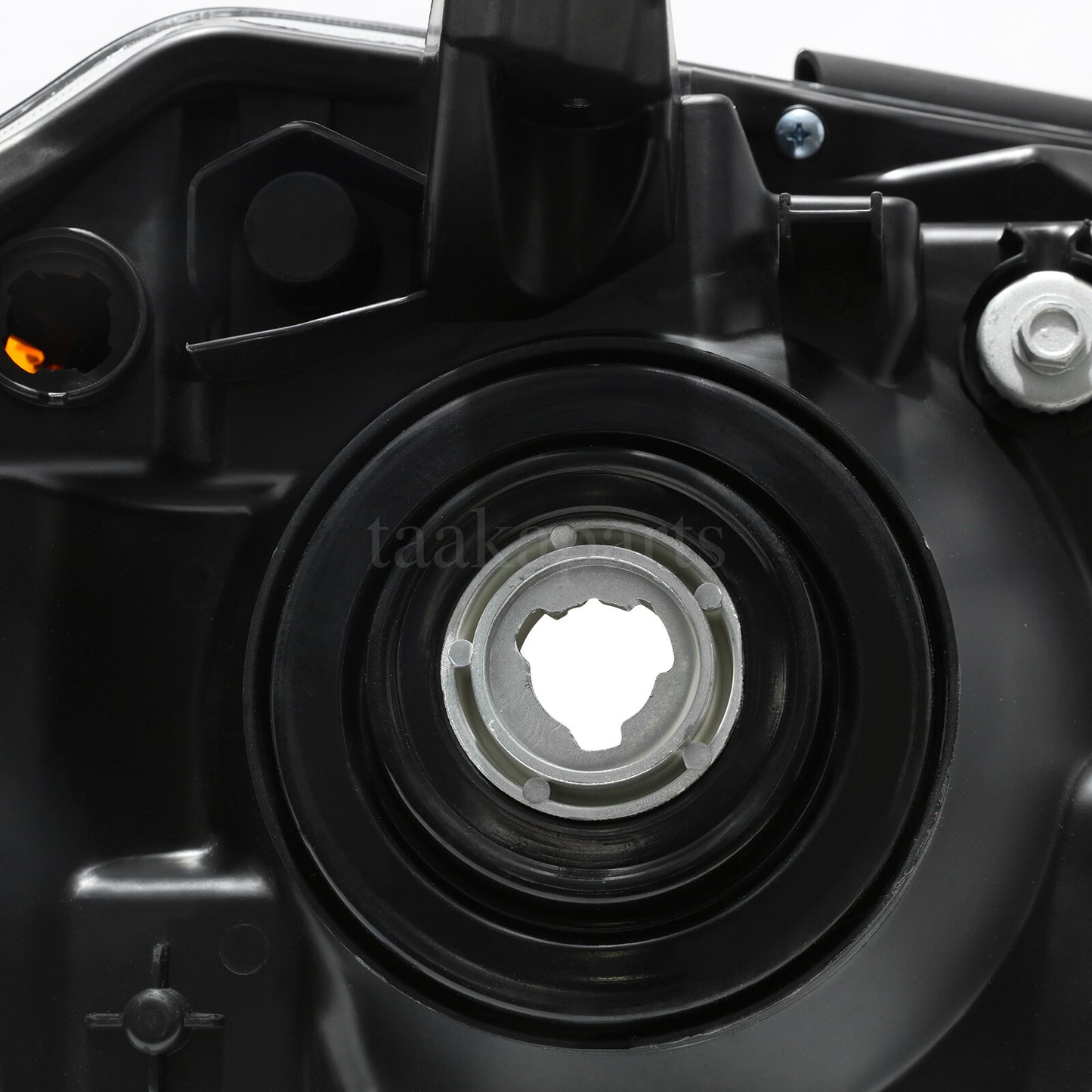 Pair Black Headlights for 2012 2013 2014 2015 Honda Pilot Lamp Light Left&Right