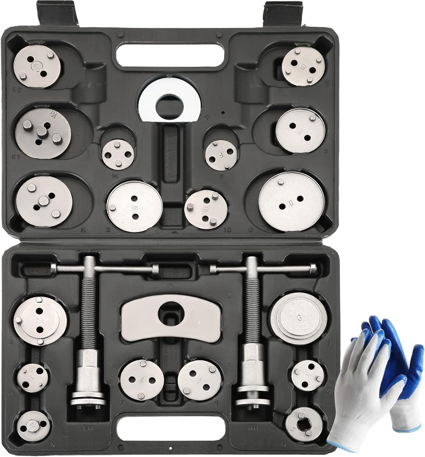 24PCS Disc Brake Caliper Tool Kit | Heavy Duty Disc Brake Piston Caliper Rewind