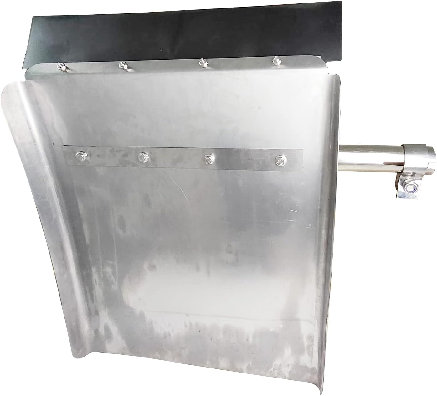 24"X29" Stainless Steel Quarter Fender 2PCS with Bracket Fit for Semi Truck