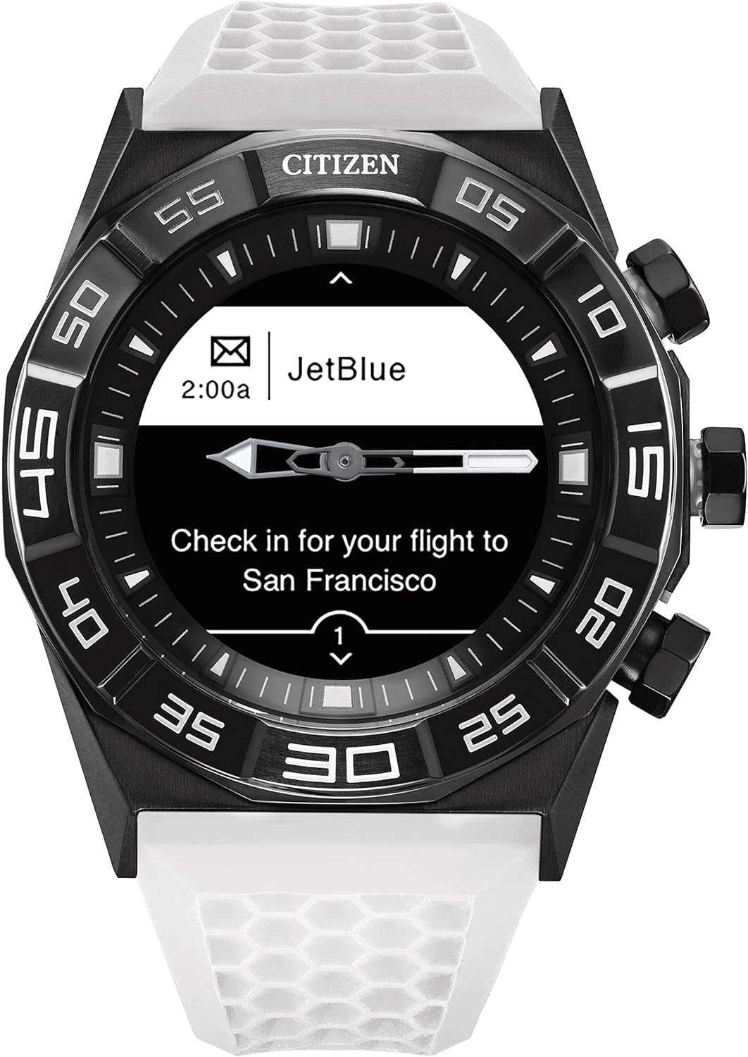 CZ Smart Gen 1 Hybrid Smartwatch 44Mm, Continuous Heart Rate Tracking, Fitness Activity, Golf App, Displays Notifications and Messages, Bluetooth Connection, 15 Day Battery Life