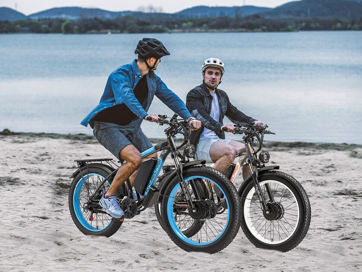 V3 2000W Electric Bike 48V/23Ah 26" Fat Tire Mountain Bicycle for Adult 35MPH