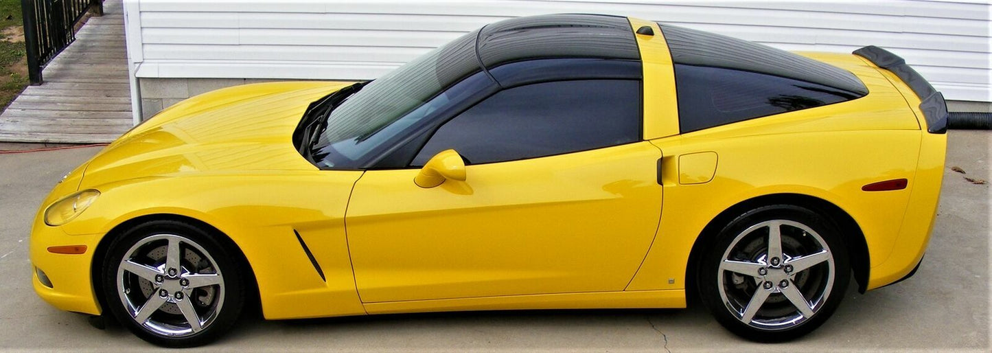 Rear Trunk Wing Spoiler for Corvette C6 Base Z06 ZR1 2005-2013 CARBON STYLE