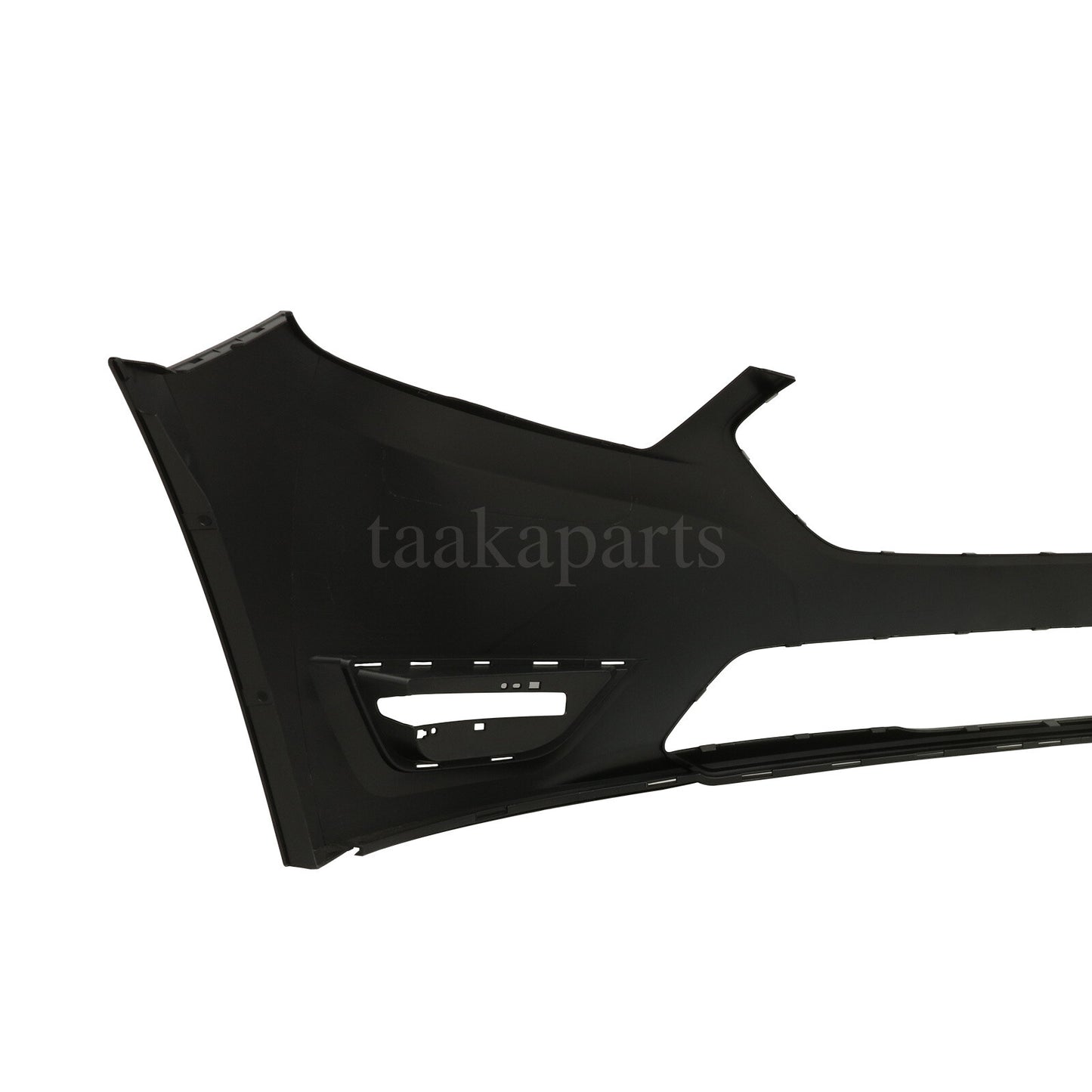 New Front Bumper Cover Primed Upper Lower Grille Kit for 2013 -2019 Ford Taurus