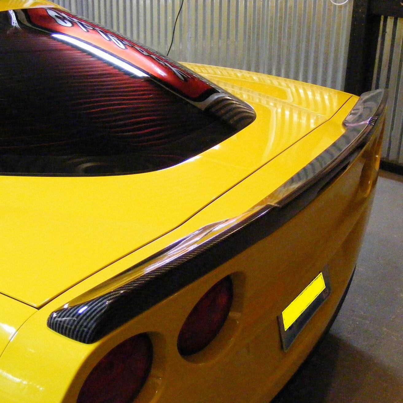 Rear Trunk Wing Spoiler for Corvette C6 Base Z06 ZR1 2005-2013 CARBON STYLE