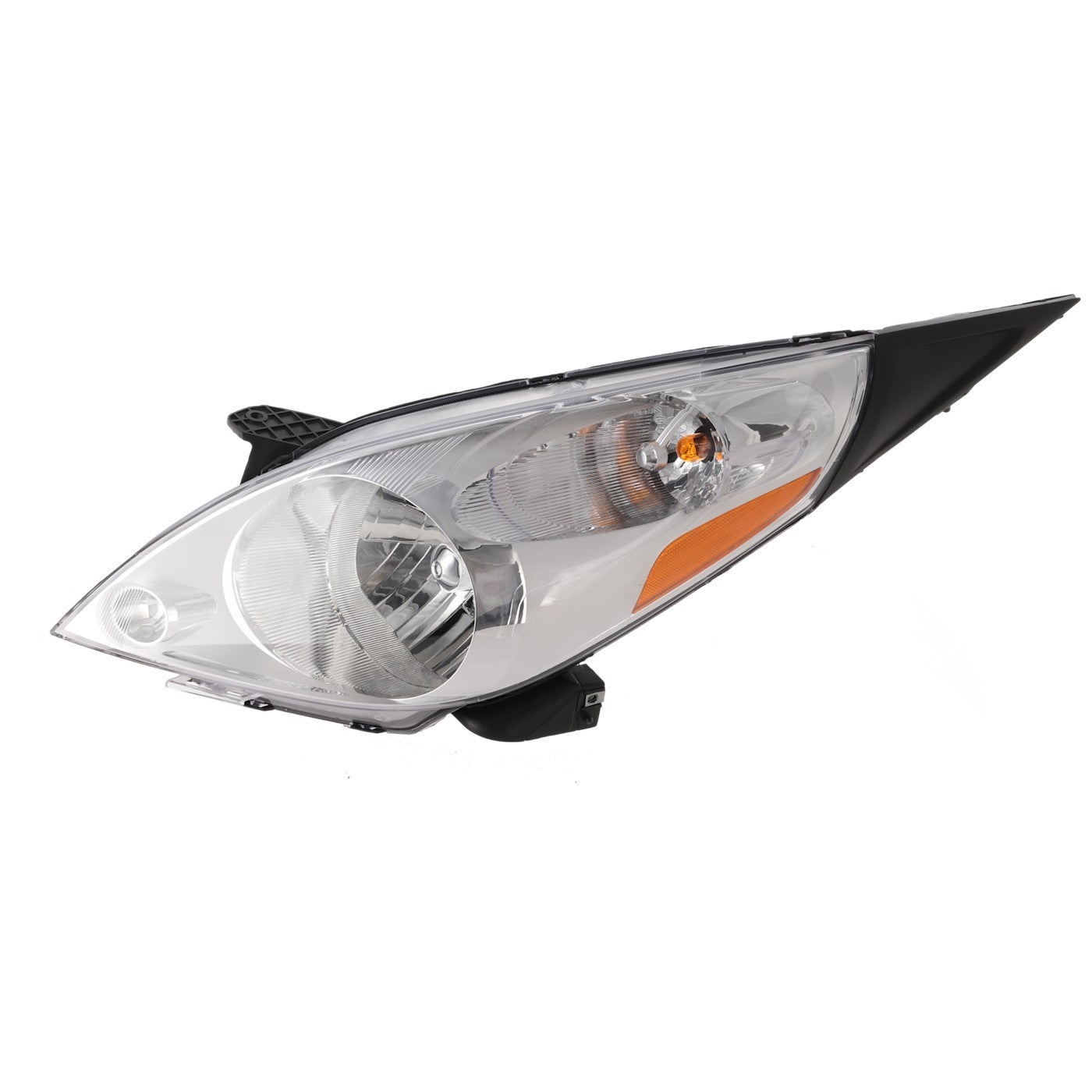 Headlight Assembly Set for 2013 2014 2015 Chevrolet Spark Left Right with Bulb