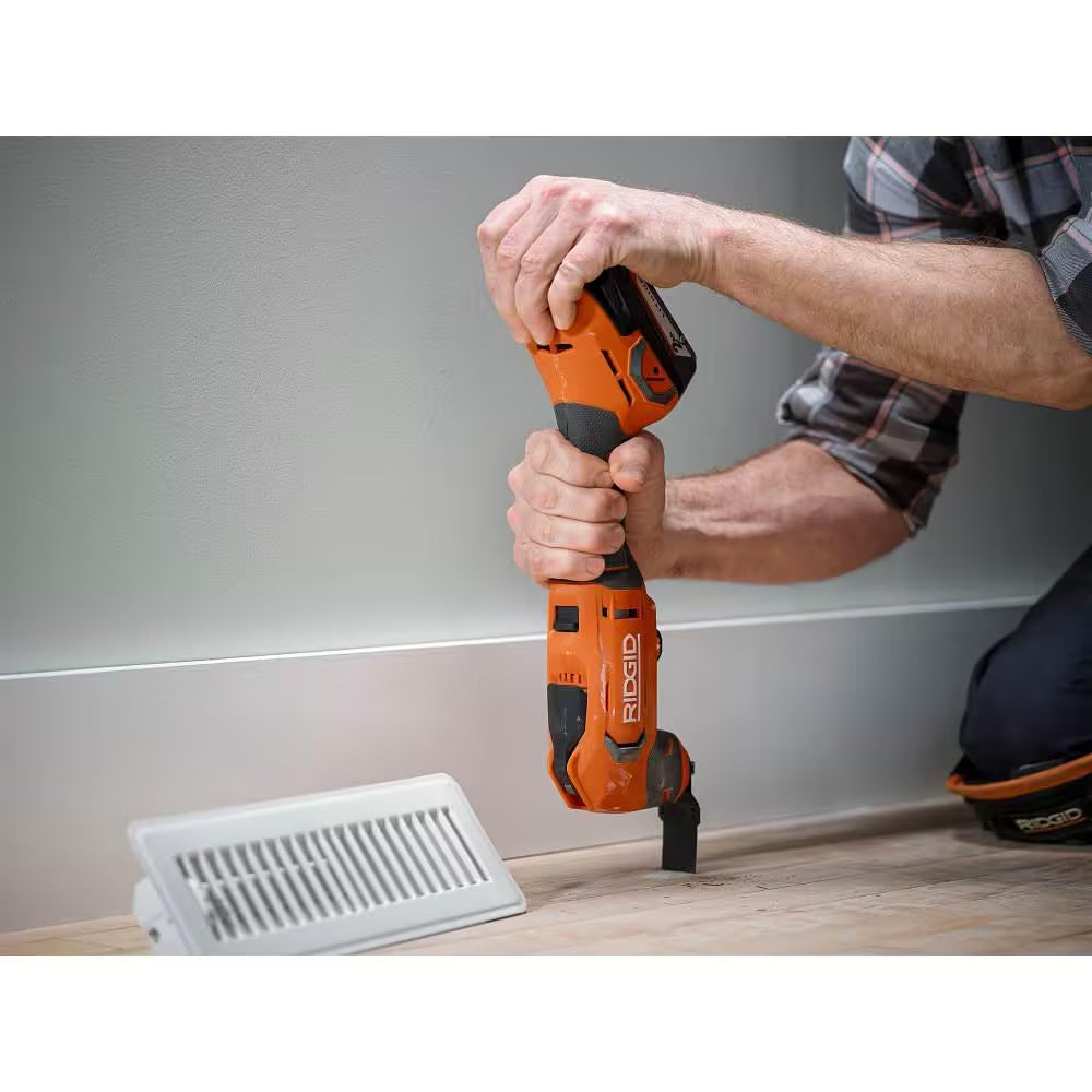 18V Cordless Oscillating Multi-Tool Kit with (2) 2.0 Ah Batteries, Charger, and 14-Piece Blade Kit