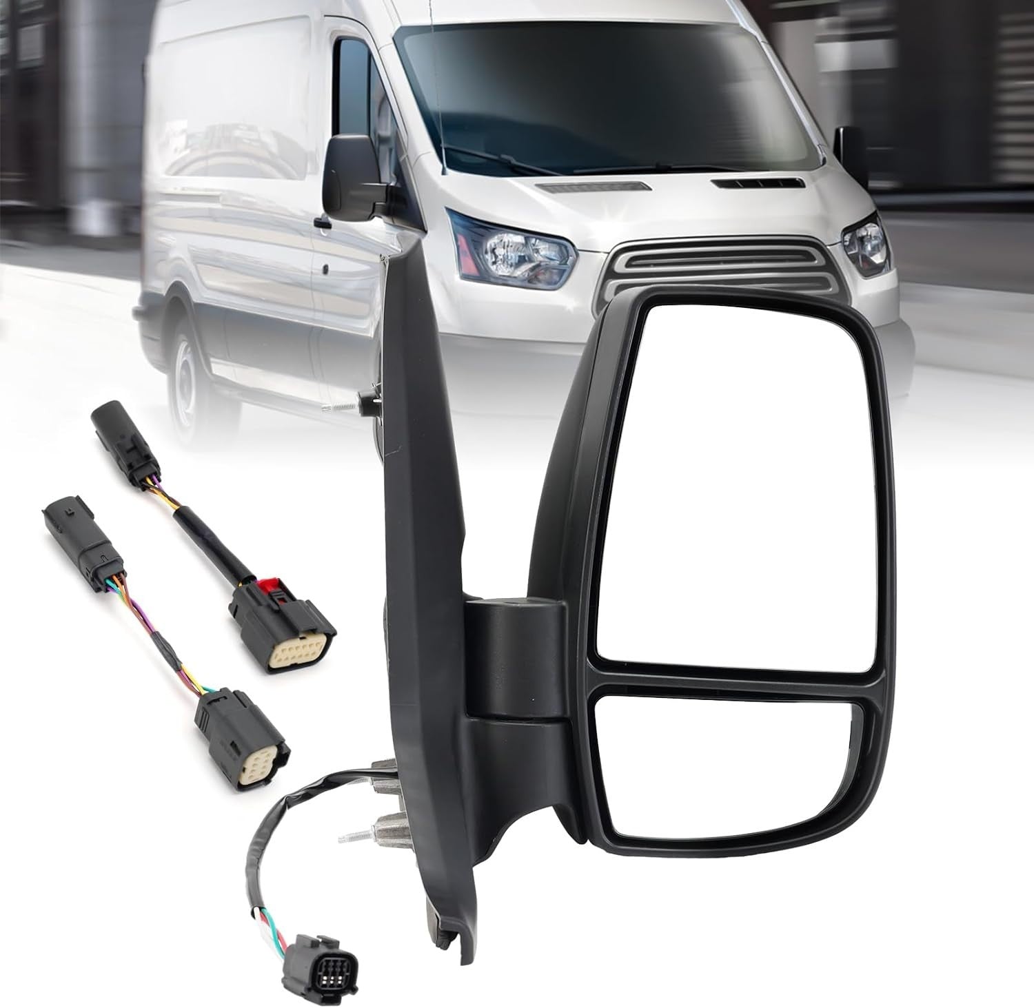 Passenger Side Mirror for 2015-2025 Ford Transit 150 250 350 350 HD Transit Side