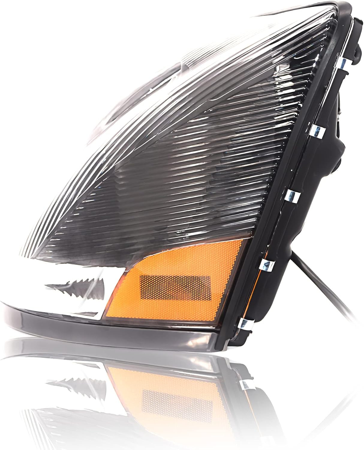 Headlight Replacement for 2004-2017 Volvo VNL Pair Left & Right Side
