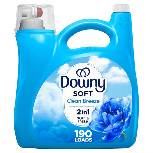 Ultra Clean Breeze Scent Liquid Fabric Softener, 190-Loads, 140 Fl. Oz.