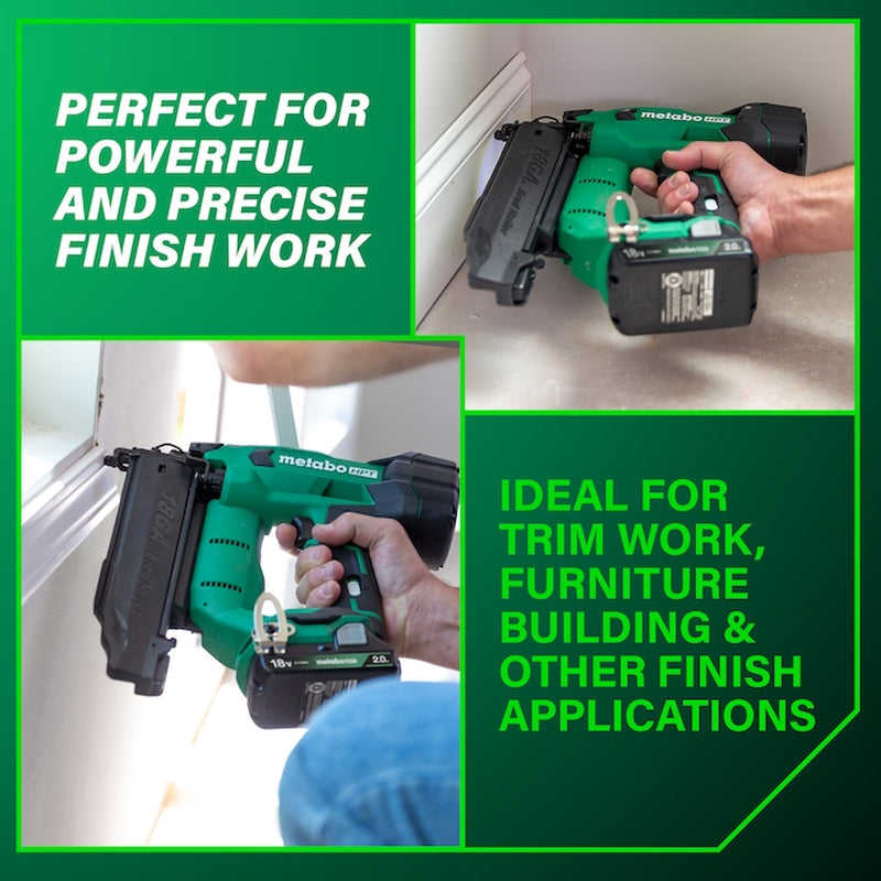 Multivolt 2-In 18 -Gauge Cordless Straight Brad Nailer (Battery Included and Charger Included)