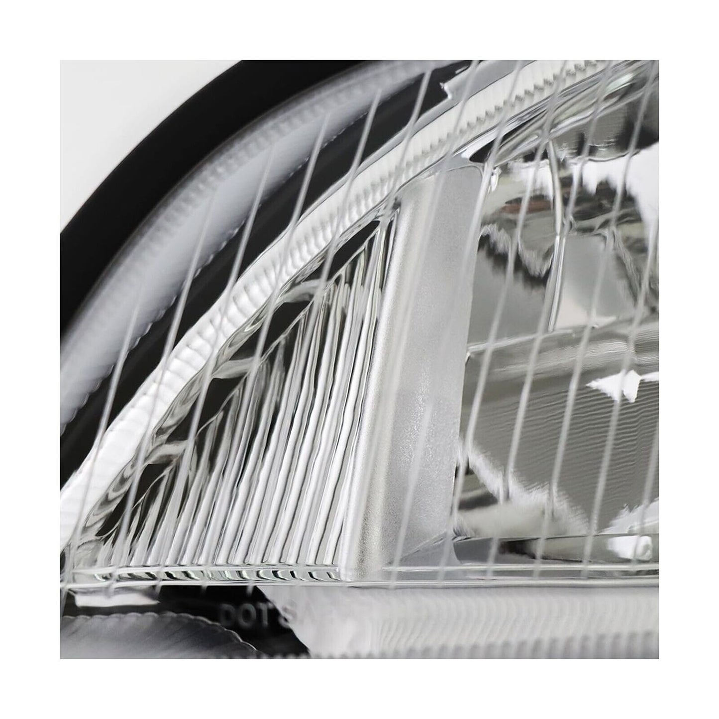 Pair Headlight Assembly Kit for Freightliner Columbia Headlight 04-13 Left Right