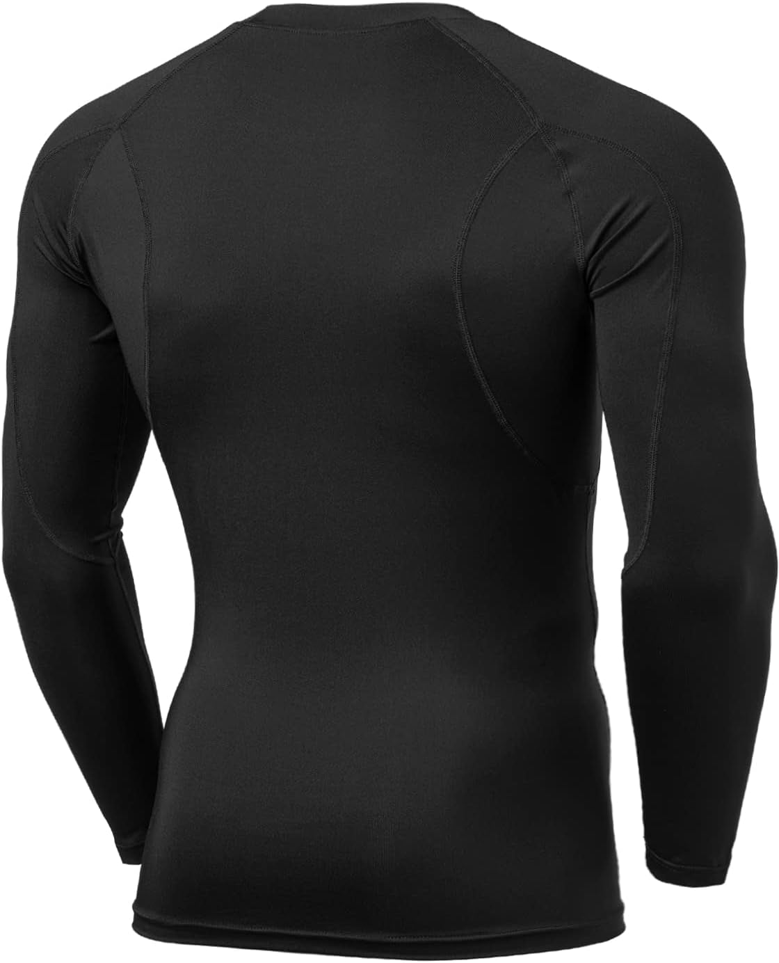 Men'S UPF 50+ Long Sleeve Compression Shirts, Athletic Workout Shirt, Water Sports Rash Guard