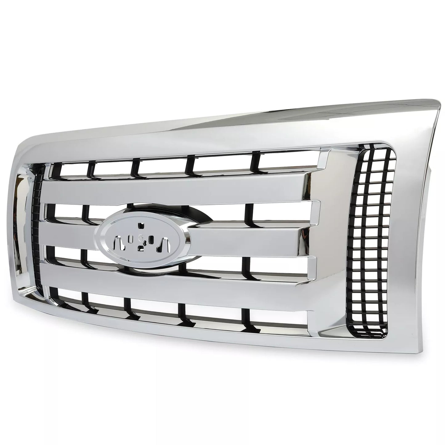 For 2009-2012 13 14 Ford F-150 F150 XLT Grille Grill Front Upper Bumper Chrome