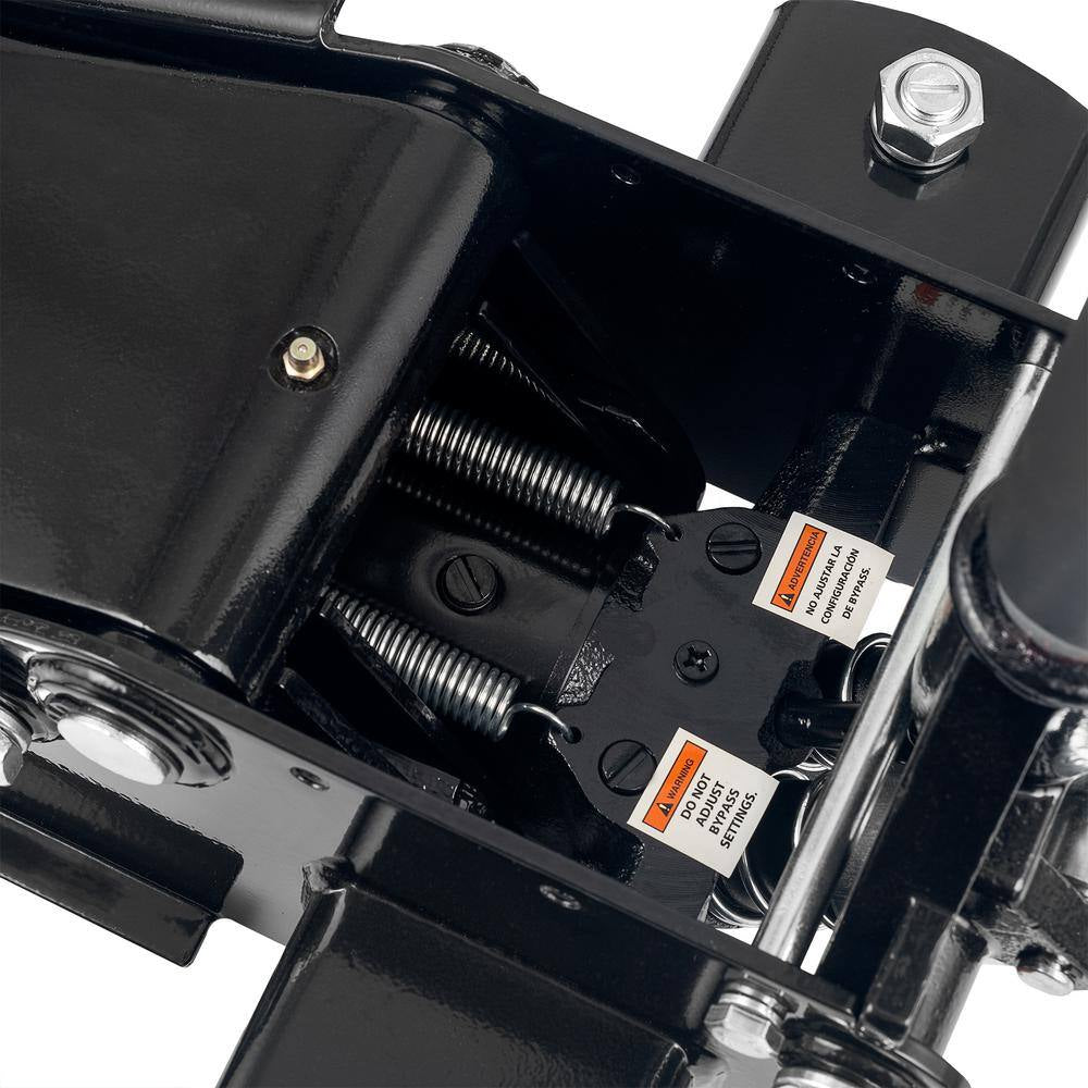 3-Ton Low Profile Floor Jack with Quick Lift with 12 In. 4 Pocket Zippered Tool Bag