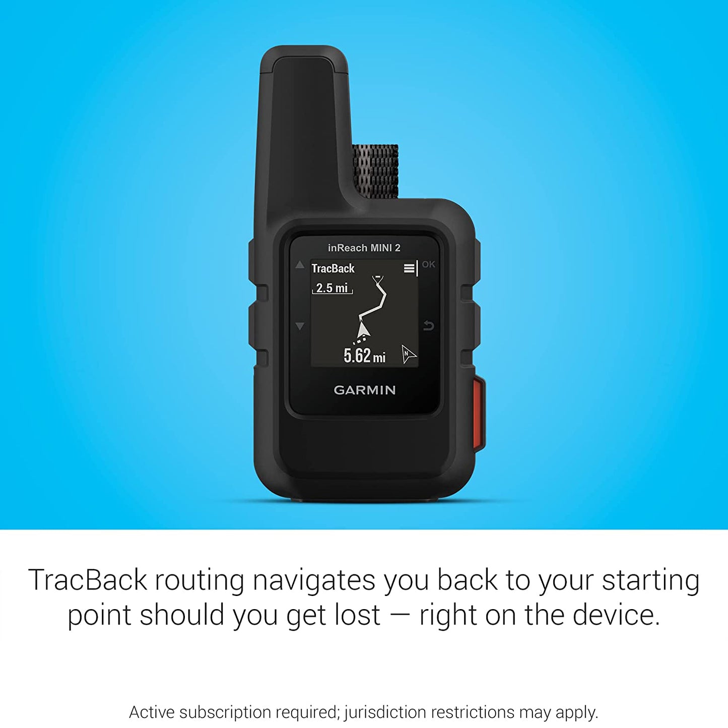 Garmin inReach Mini 2 Satellite Communicator/GPS Navigator -