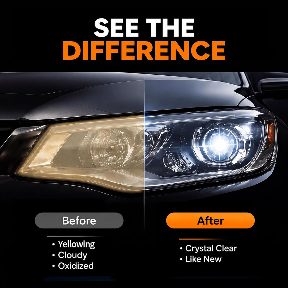 41PCS Headlight Restoration Kit, 3" Drill Sanding & Polishing Kit