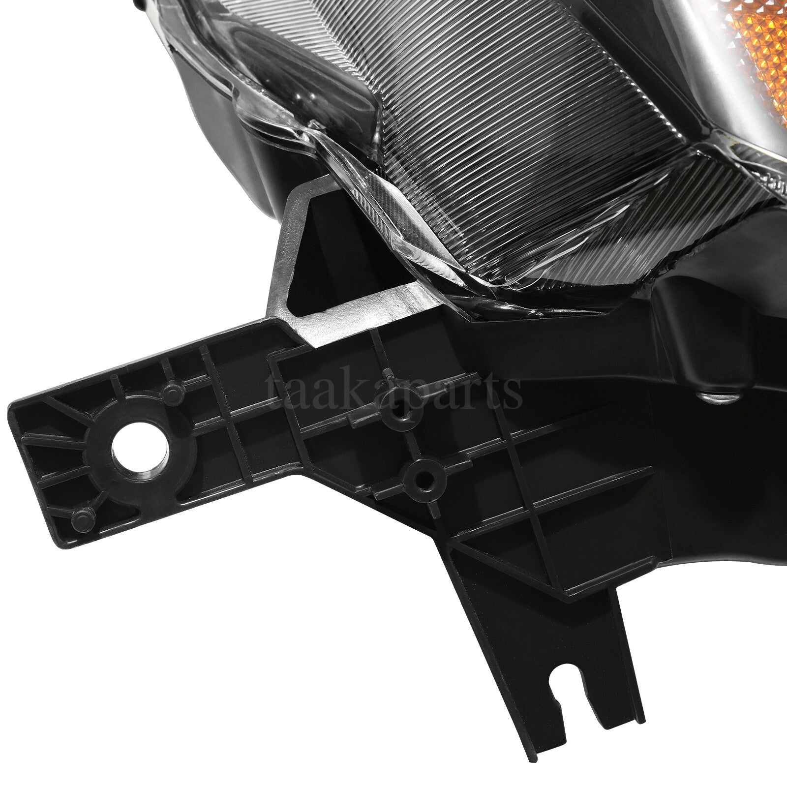 Pair Black Headlights for 2012 2013 2014 2015 Honda Pilot Lamp Light Left&Right