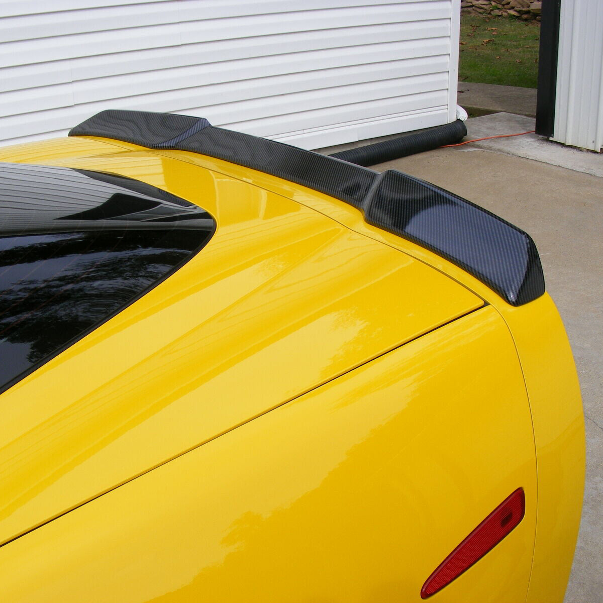Rear Trunk Wing Spoiler for Corvette C6 Base Z06 ZR1 2005-2013 CARBON STYLE