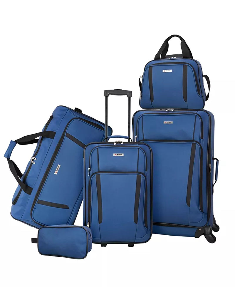 Freehold 5-Piece Softside Spinner Luggage Set