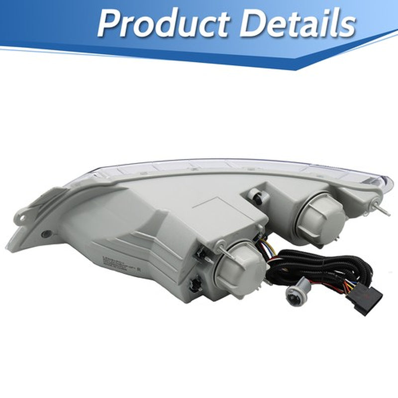 Halogen Headlight Assembly for 2002-2016 International 4300 4200 Right Left Side