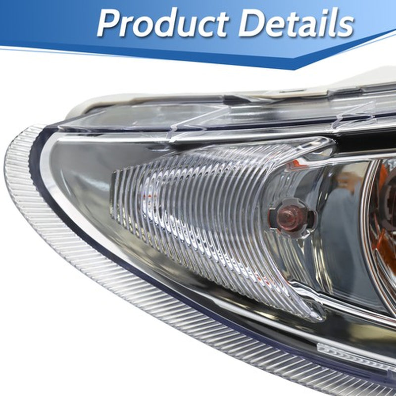 Halogen Headlight Assembly for 2002-2016 International 4300 4200 Right Left Side