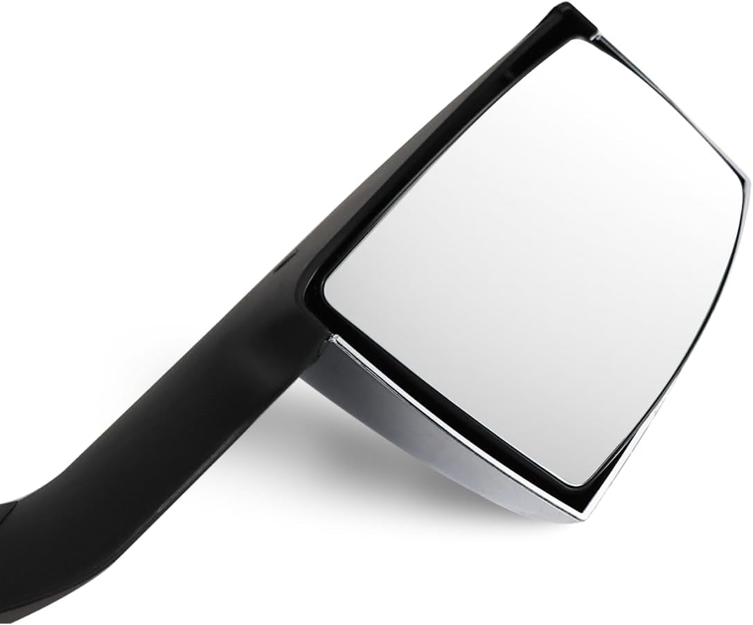 Hood Mirrors Truck Assembly Replacement Hood Mirrors Assembly Fit for Volvo VNL 2004-2017 (Chrome, Pair)