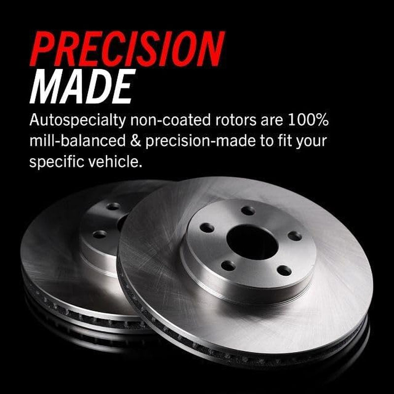 KOE4276  Front and Rear Replacement Brake Kit-Oe Brake Rotors & Ceramic Brake Pads for Honda Civic 2009-2011 [Model Specific]