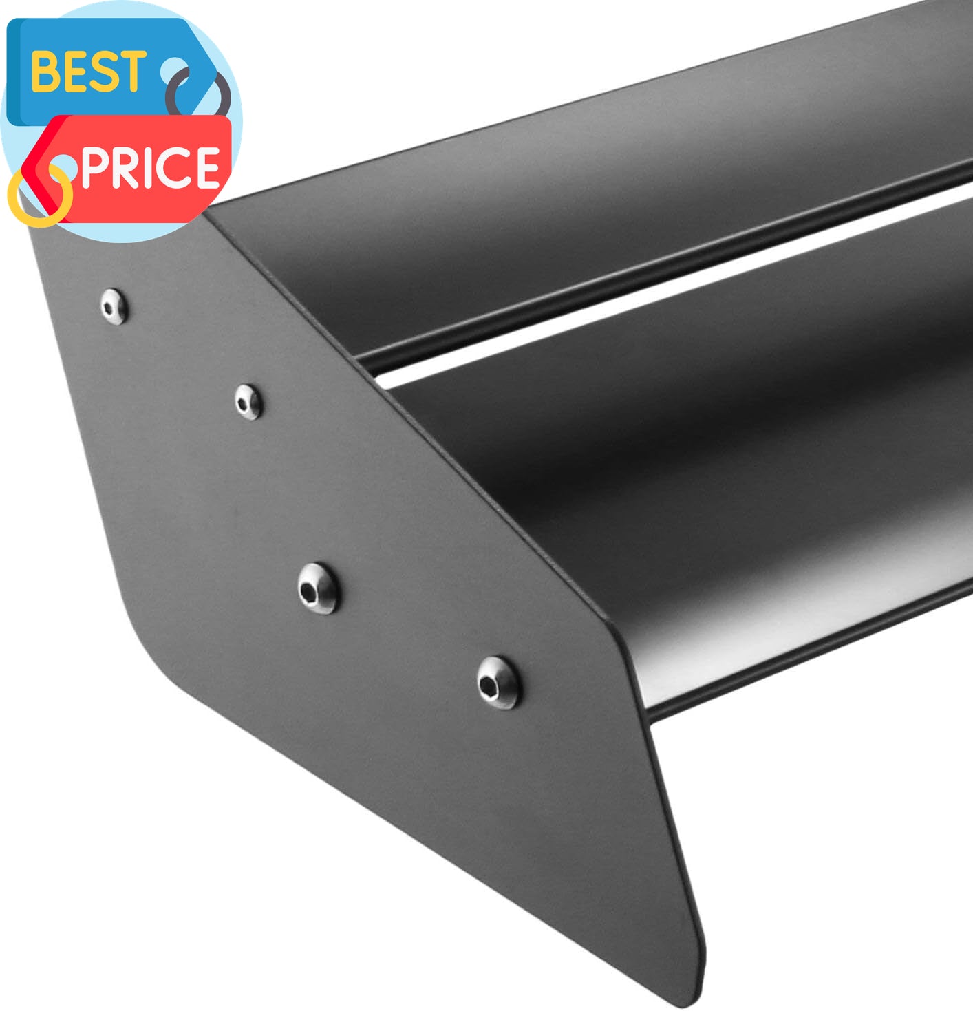Single Deck GT Wing Car Spoiler Adjustable Universal 53.4 Inch Lightweight Alumi