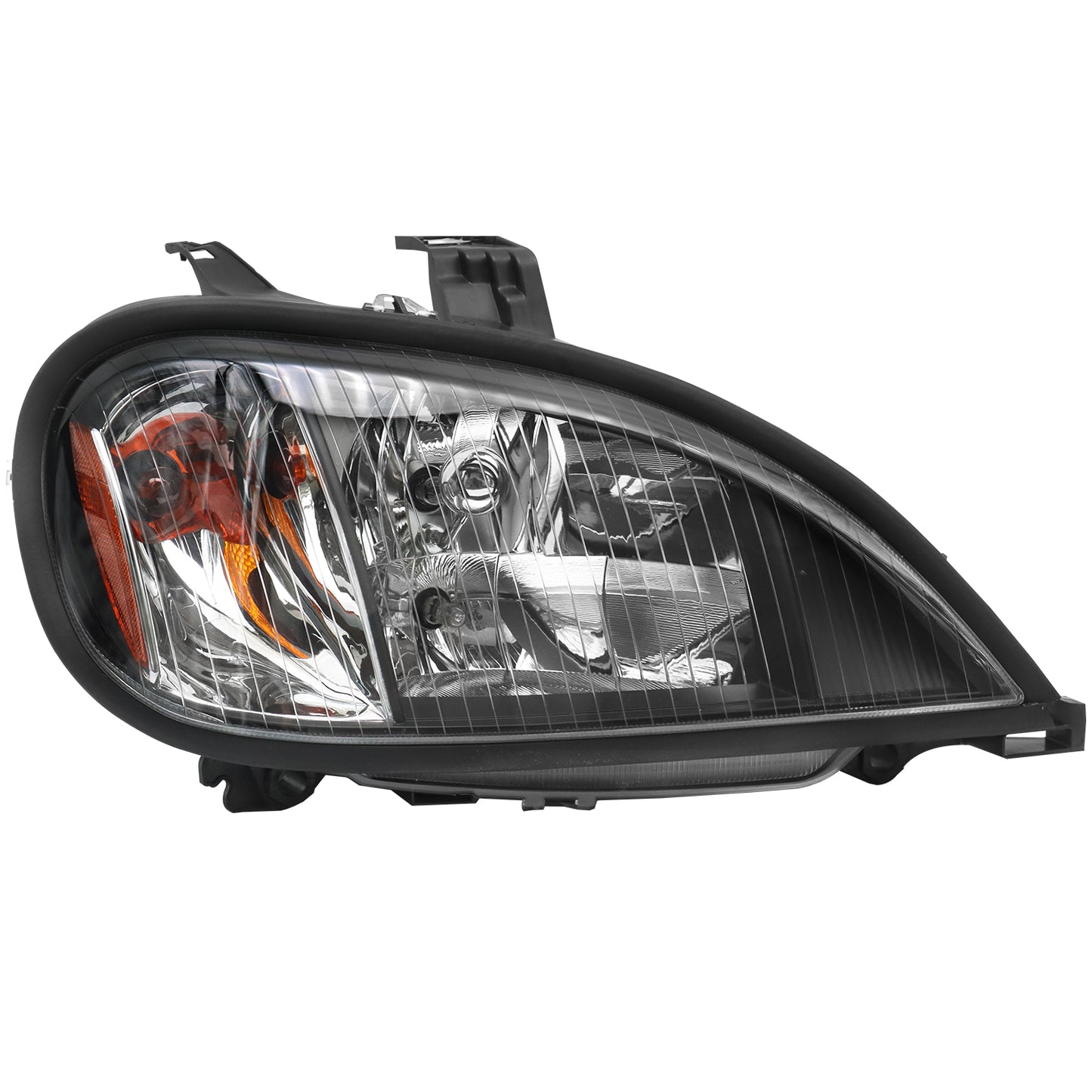 Pair Headlight Assemblies for Freightliner Columbia 2004-2017 W/ Bulb Headlamps