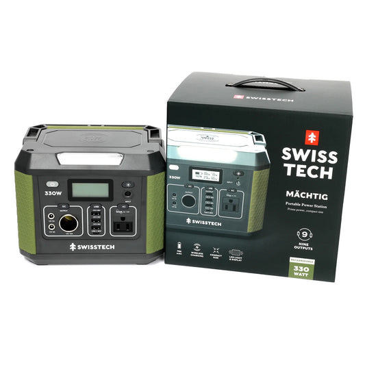 330W Portable Power Station 288Wh Solar Generator for Camping & Emergency Use